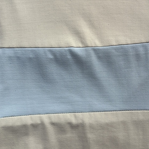 Sisley Made in Italy Maxi Dress with Blue and cream detailing ✨ Runs large! - Picture 16 of 17